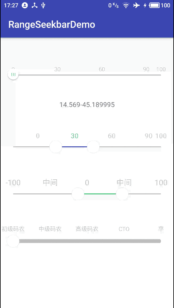 fix: custom thumb position##added markers hintdirection hint